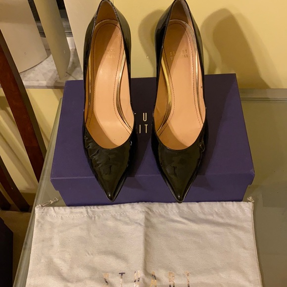 Stuart Weitzman elegant black shoes 👠. Size 10. - Picture 3 of 8